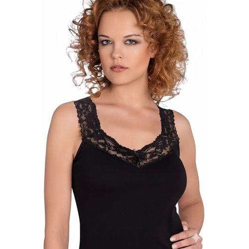 Şahinler Yaka Ve Askıları Dantelli Ribana Atlet B605