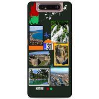 Lopard Samsung Galaxy A80 Uyumlu Kılıf Şehirli ※ (31) Hatay TPU Kılıf