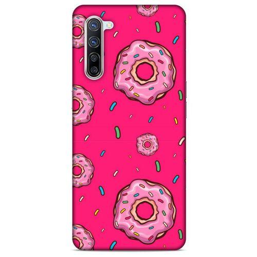 Oppo Reno 3 Pro 5g Uyumlu Kılıf Pembe Delisi (28) Arka Kapak Donut