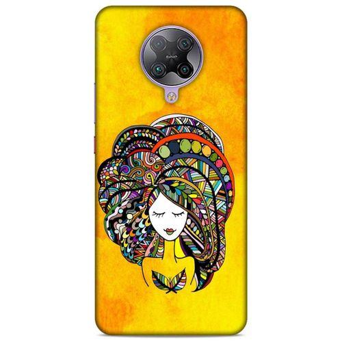 Lopard Xiaomi Poco F2 Pro Uyumlu Kılıf Sürreal Yüzler ♀ (34) Slim Armor Kılıf Desenli