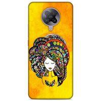 Lopard Xiaomi Poco F2 Pro Uyumlu Kılıf Sürreal Yüzler ♀ (34) Slim Armor Kılıf Desenli