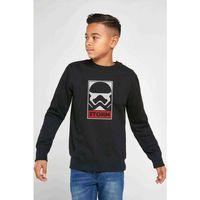 Storm Baskılı Unisex Çocuk Siyah Sweatshirt