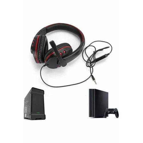 Mikrofonlu  Kulaklık  Kulaklığı Yüksek Ses Kaliteli Stereo Yumuşak Yastıklar