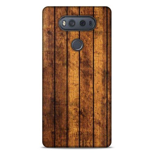 Lopard LG K61 Uyumlu Kılıf Wood'X (15) Antişok Kılıf Baskılı
