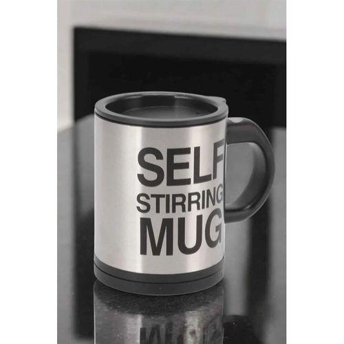 Yazılı Mug Kupa Karıştırıcı Özelliği Ve Paslanmaz Çelik