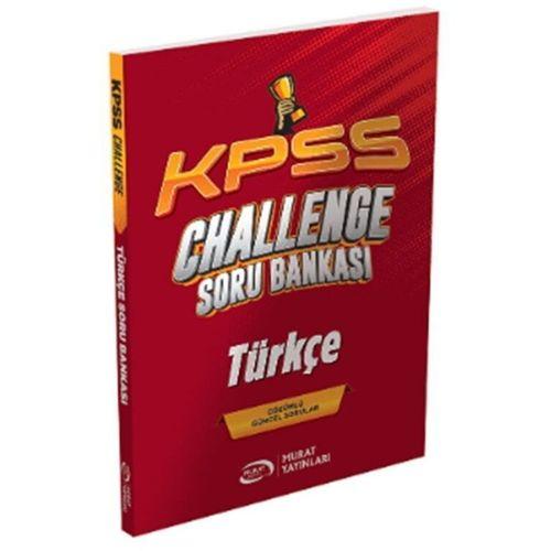KPSS Türkçe CHALLENGE Soru Bankası Murat Yayınları