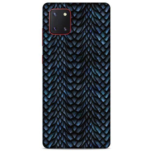 Samsung Galaxy Note 10 Lite Kılıf Dragons (4) Koruma Kılıfı Ejderha Skin Lacivert