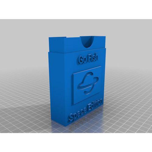 My Customized Uzay Go Fish Kart Kutusu 3D Baskı (Bu ürün Sadece Plastik parçadır - Almadan Önce Soru Sorabilirsiniz)
