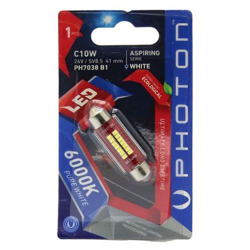 C10W 41mm 24v Sofit Led Tekli Blister