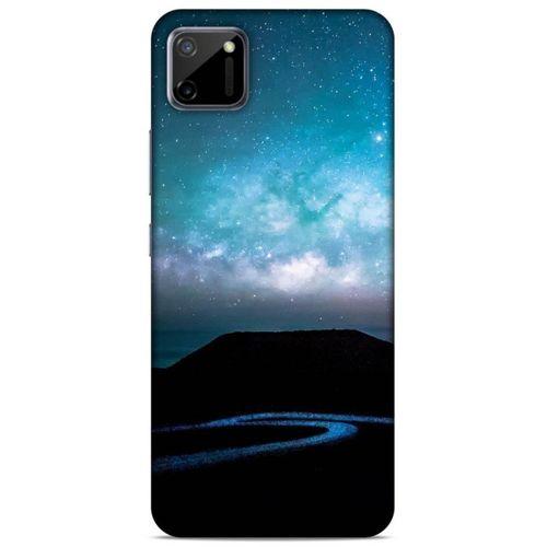 Lopard Oppo Realme C11 Uyumlu Kılıf Gece'S (19) Kılıfları Cam Göbeği