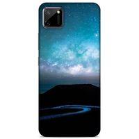 Lopard Oppo Realme C11 Uyumlu Kılıf Gece'S (19) Kılıfları Cam Göbeği