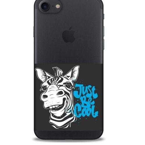 Zoologix (61) Apple iPhone SE 2020 Şeffaf Kılıf Silikon Desenli