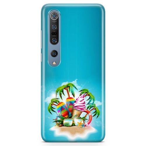 Xiaomi Mi 10 Pro Kılıf Terlik Gözlük Dondurma Arka Kapak Koruma Desenli Full Koruyucu