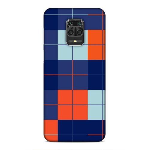 Xiaomi Redmi Note 9 Pro Uyumlu Kılıf Insomnia (23) Ultra Koruma Kılıfı Kırmızı Lacivert