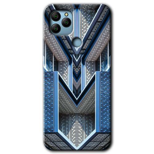 General Mobile GM 21 HD Baskılı Kılıf + 9D Tam Ekran Koruyucu - Retro Building