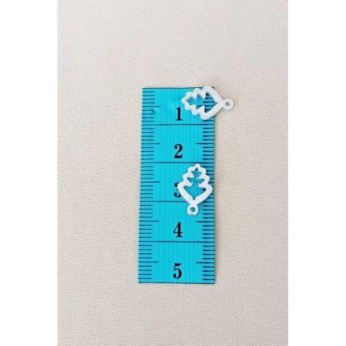 Oya Abiye Bileklik Kolye Pleksi Metalik Plastik Pul Gümüş Renk 8 gram 70 adet - BNC513