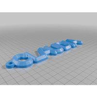 Claudia Anahtarlık (Bu ürün Sadece Plastik parçadır - Almadan Önce Soru Sorabilirsiniz)