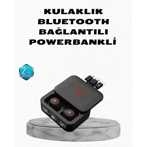 Powerbank Özellikli Bluetooth Kablosuz Kulaklık – Dokunmatik Kontrol, Uzun Pil Ömrü, Ergonomik Tasarım