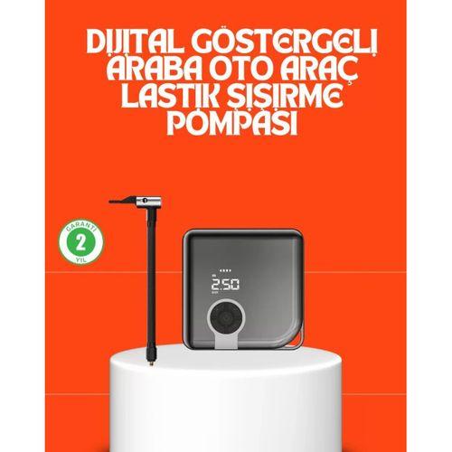 150 Psı Yüksek Basınç Kapasiteli Kablosuz Lastik Pompası