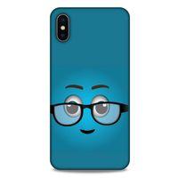 Emojix (61) Apple iPhone XS Max Kılıf Silikon Kapak Desenli