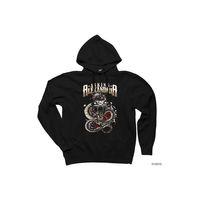 Asking Alexandria Snake Siyah Kapşonlu Sweatshirt Hoodie