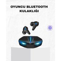 Bluetooth Kulaklık Tam Kablosuz Stereo Led Işıklı