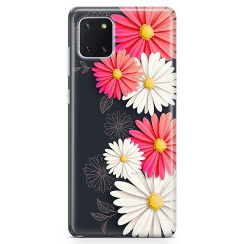 Samsung Galaxy Note 10 Lite Kılıf Papatyalar Acarken Arka Kapak Koruma Desenli Full Koruyucu