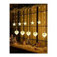 Yıldız Topaç Ampul Model 3 Metre Led Işık Fişli Animasyonlu