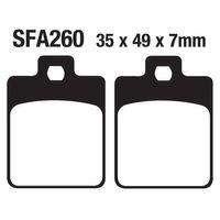 SYM Sym Arka Fren Disk Balatası Sfa260 Symphony 125-200 - Peugeot Belville