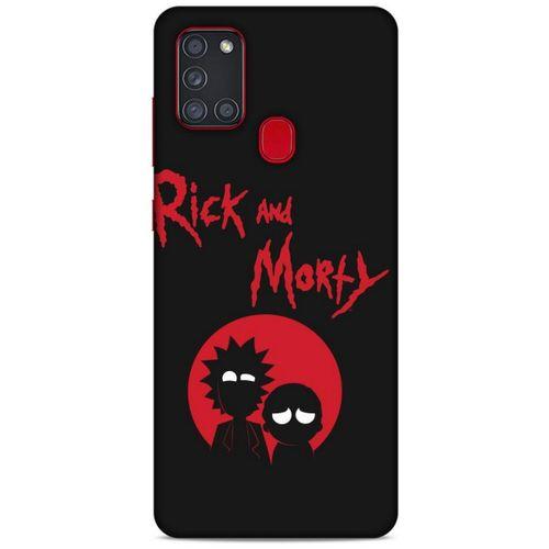 Samsung Galaxy A21s Uyumlu Kılıf Rick And Morty (17) Tasarım Kılıf Principal Gene