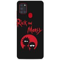 Samsung Galaxy A21s Uyumlu Kılıf Rick And Morty (17) Tasarım Kılıf Principal Gene