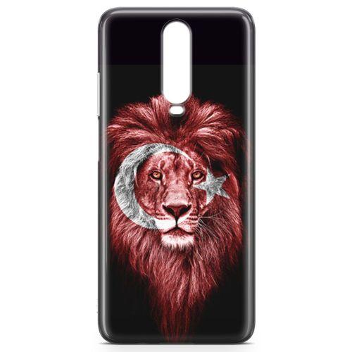 Xiaomi Redmi K30 5G Kılıf Aslan Türk Arka Kapak Koruma Desenli Full Koruyucu