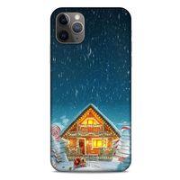 Apple Iphone 11 Pro Max Kılıf Snowix (8) Baskılı Kılıf Lacivert