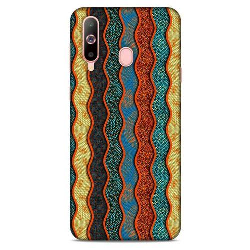 Samsung Galaxy A60 Kılıf Baskılı Özel Seri Taşlı (42) Rugged Armor Kılıf