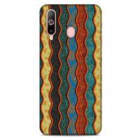 Samsung Galaxy A60 Kılıf Baskılı Özel Seri Taşlı (42) Rugged Armor Kılıf