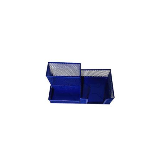 LİNEA METAL PERFORE ÜÇLÜ MASA SETİ ( Lacivert )