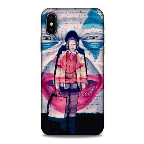 Apple Iphone X Uyumlu Kılıf Joker (29) Arka Koruma Kılıfı Beyaz