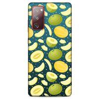 Frutix Kavun 01 Samsung Galaxy S20 Fe Kılıf Desenli Silikon