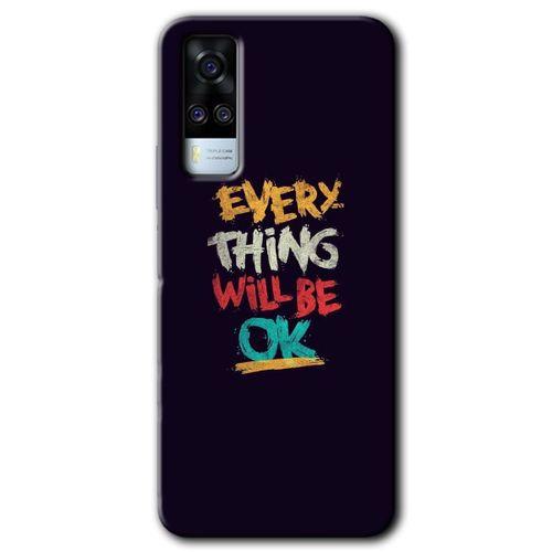 Potkal Hediye Fabrikası Vivo Y51a Kılıf HD Desen Baskılı Arka Kapak - Everything