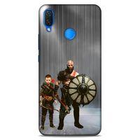 Lopard Huawei Psmart 2019 Uyumlu Kılıf GameX (29) Arka Koruma Kılıfı God War