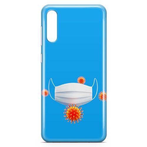 Samsung Galaxy A50 Kılıf Maske Ve Virusler Arka Kapak Koruma Desenli Full Koruyucu