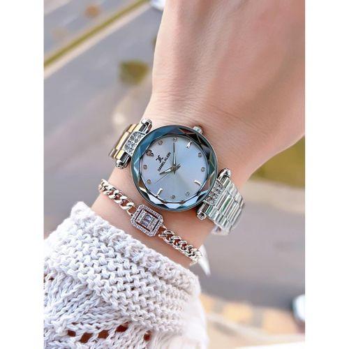 Daniel Klein Çelik Kordonlu 2 Yıl Garantili 3 Atm Suya Dayanıklı Kadın Kol Saati+Bileklik BD.14132.1