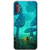 Potkal Hediye Fabrikası Samsung Galaxy A7 2018 Kılıf HD Desen Baskılı Arka Kapak - Silhoutte Dropss