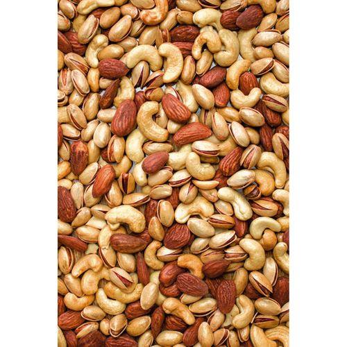 Fıstık Badem Kaju 3’lü Dengeli Karışık Kuruyemiş 500g Taze Kavrulmuş