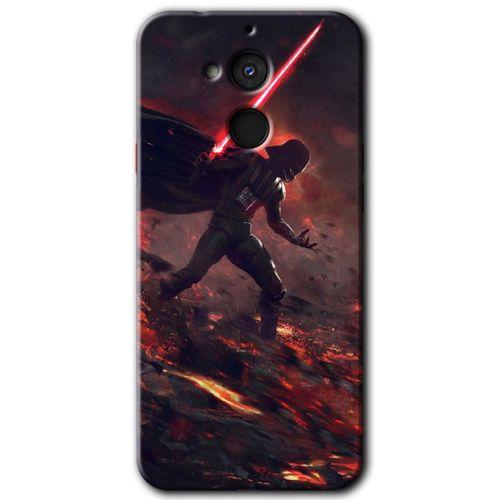 General Mobile GM 8 HD Baskılı Kılıf + 9D Tam Ekran Koruyucu - Darh Vader Wars
