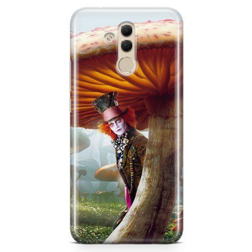 Huawei Mate 20 Lite Kılıf Alice Harikalar Diyarında Arka Kapak Koruma Desenli Full Koruyucu