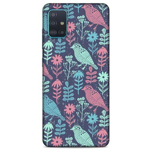 Animax Kanarya Çiçekleri Samsung Galaxy A51 Kılıf Desenli Silikon