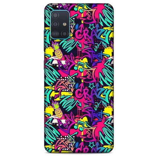 Graffitix (43) Desenli Silikon Kapak Samsung Galaxy A51 Kılıf