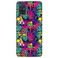 Graffitix (43) Desenli Silikon Kapak Samsung Galaxy A51 Kılıf