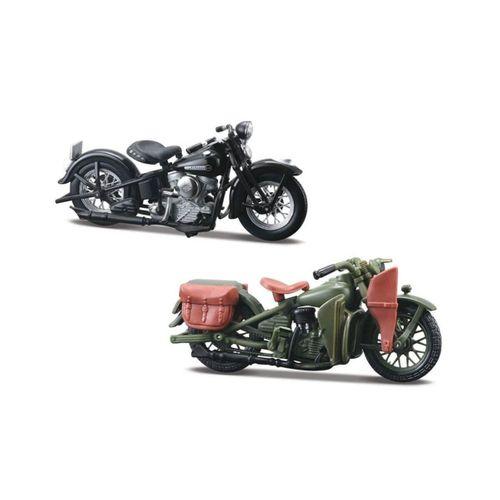 37301 1 18 Harley-Davidson İkili Motorlar Asorti